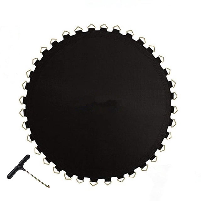 Trampoline Replacement Mat For Round Trampolines Safety Spring Jumping Mat V-Rings Hook Buckle Jumping Bed