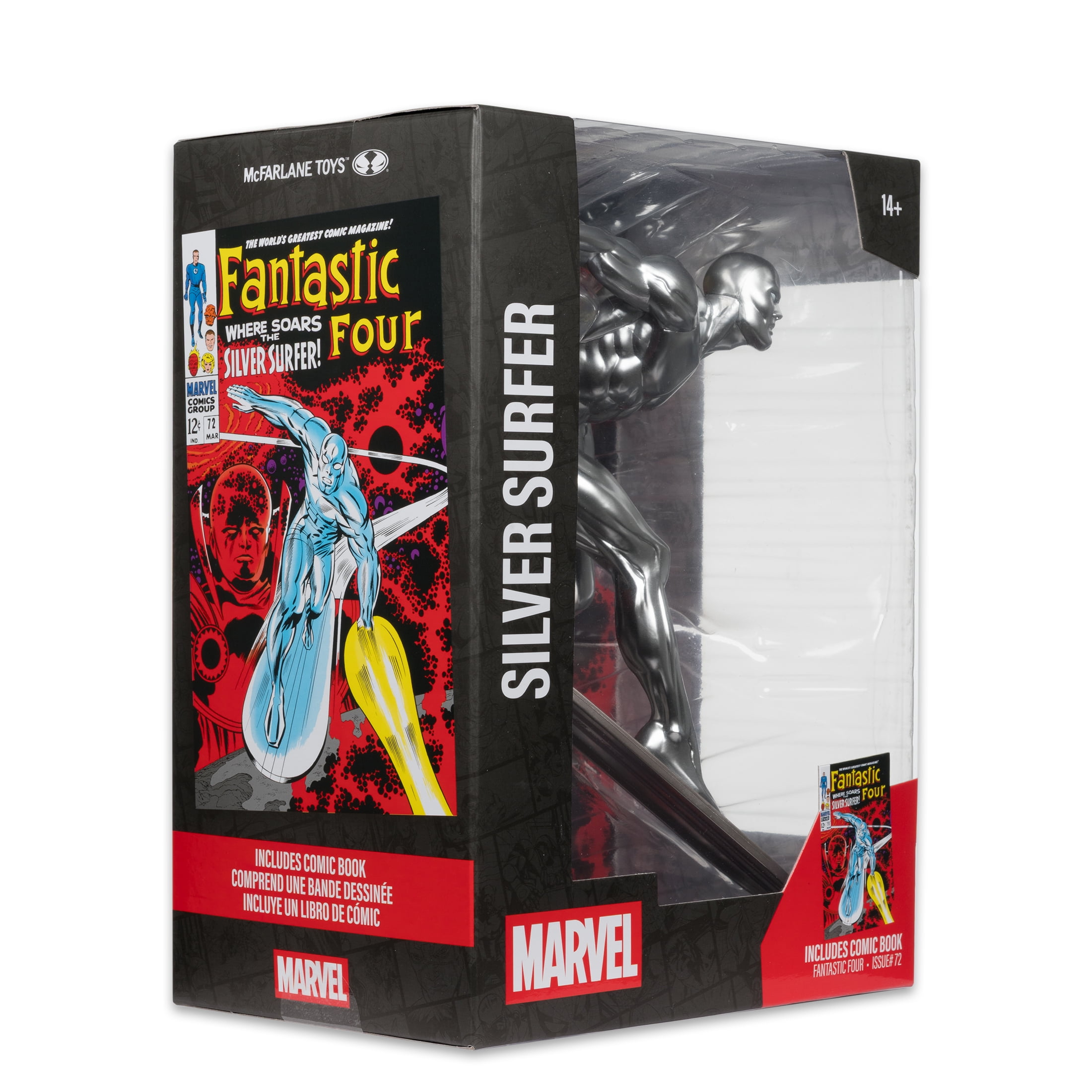 Marvel 1:6th - Action Figure - Silver Surfer - McFarlane Toys