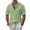 Green, variant on lcziwo T Shirts for Man Cotton Linen Breathable Short Sleeve Shirt Summer Beach Holiday Button Down Untucked Blouse Green XL