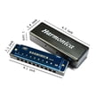 thumbnail image 4 of YOKSAS 4PCS Harmonicas C Key 10 Hole with Case Polishing Cloth for Beginners Kids, 4 of 5