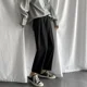 thumbnail image 2 of Pantalones ajustados para hombre, pantalones holgados y drapeados para hombre, pantalones de vestir con pliegues, ropa de trabajo, ropa de sastrería de tela, oferta de pantalones, 2 of 4