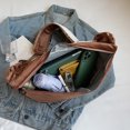 thumbnail image 2 of Masa Suave Cuerpo Cruzado Retro Bolso Lana Mujeres Gran Capacidad Correa Ajustable, 2 of 9