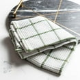thumbnail image 3 of Fabstyles Cotton Solo Waffle Weave Kitchen Towels, Extra Large Dish Cloths, Super Absorbent and Quick Dry Tea Towels with Hanging Loop, 18x28 Inches, Set of 4, 3 of 5