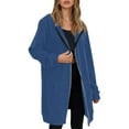 thumbnail image 4 of Warm Women's Jackets - Soft Casual Hooded Zip Up Coat for Lightweight Comfort in Winter Fashion, 4 of 8