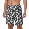 thumbnail image 2 of Uemuo Tulips Flowers Pattern Mens Swim Trunks Quick Dry Board Shorts with Mesh Lining, Stretch Beach Shorts Quick Dry No-Chafing Board Shorts-Small, 2 of 9