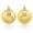 Yellow, variant on 18K Solid Yellow Gold Round Scapular Large Medal 24 mm