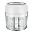 thumbnail image 1 of Mini Garlic Grinder Electric Garlic Chopper Cordless Food Fruit Vegetable Blender Kitchen Gadgets 250ML USB Rechargeable, 1 of 7