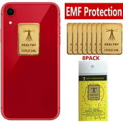 8Pcs - EMF Protection Cell Phone Sticker, Anti Radiation Protector Sticker, HUAGASION EMF Blocker for Mobile Phones, iPad, MacBook, Laptop and All Electronic Devices