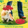 thumbnail image 5 of Gorra Hukapapa con orificios para las orejas para mascotas protección solar al aire libre Sunbonnet Dog HatredM, 5 of 5