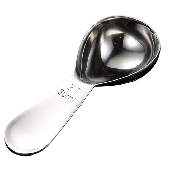 ENJOYW Measuring Spoon Lustrous Food Grade Ergonomic Easy Clean Measuring Teaspoon Kitchen Supplies Measuring Spoon