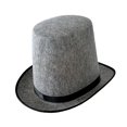 thumbnail image 1 of GUOOL Top Hat Comfortable Creative Gift Costume Accessory for Stage Show Roles Playing Gray, 1 of 8