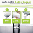 thumbnail image 3 of Electric Bottle Opener for Seniors - Automatic Solution for Easy Opening of Water Bottles. Ideal for Weak Hands or Those with Arthritis. Perfect for Soda, Milk, Juice. Battery Powered., 3 of 10