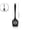 Black, variant on Silicone Cooking Spatula Slotted Heat Resistant Kitchen Utensils, Small Silicone Slotted Spatula for Fish, Eggs, Pancakes