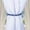 Blue, variant on WIFKLSIIPG Ropes Tie Backs for Window Curtain Cord Buckle Tiebacks Tie Backs(Coffee)