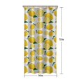 thumbnail image 5 of Yellow Lemon Fruit Slices White Pattern Shower Curtain 36"x72" ,Bathroom Decorative Shower Curtains Set with 12 Hooks,Modern Waterproof Washable Shower Curtain, 5 of 6