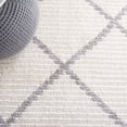 thumbnail image 6 of SAFAVIEH Marrakesh Windsor Diamond Polyester Area Rug, Beige/Grey, 4' x 6', 6 of 8