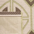 thumbnail image 6 of Safavieh Courtyard Adam Geometric Indoor/Outdoor Area Rug, Beige/Sweet Pea, 5'3" x 7'7", 6 of 10
