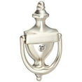 thumbnail image 1 of Baldwin 0103056 Colonial Door Knocker, Satin Nickel with Observ-O-Scope, 1 of 1
