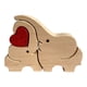 thumbnail image 5 of Decoración de elefante de corazón rojo decoración de mesa multifuncional para el hogar y la Oficina dibujos animados, 5 of 7