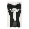 thumbnail image 2 of Wonder Nation Boys’ Suspenders and Bow Tie Set Polyester, Black (Boy's), 2 of 3
