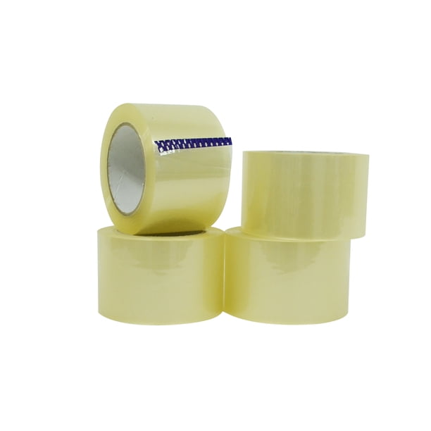 Wod Opp 20aw Clear Packing Tape 3 In X 110 Yards Per Roll 4 Rolls Strong Heavy Duty Industrial Shipping Box Packaging Tape For Moving Office Storage Walmart Com Walmart Com