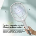 thumbnail image 5 of USB Charging Mosquito Swatter Insect Racket Swatter Zapper Electric Rechargeable Summer Fly Insect Bug Zapper Killer Trap, 5 of 7
