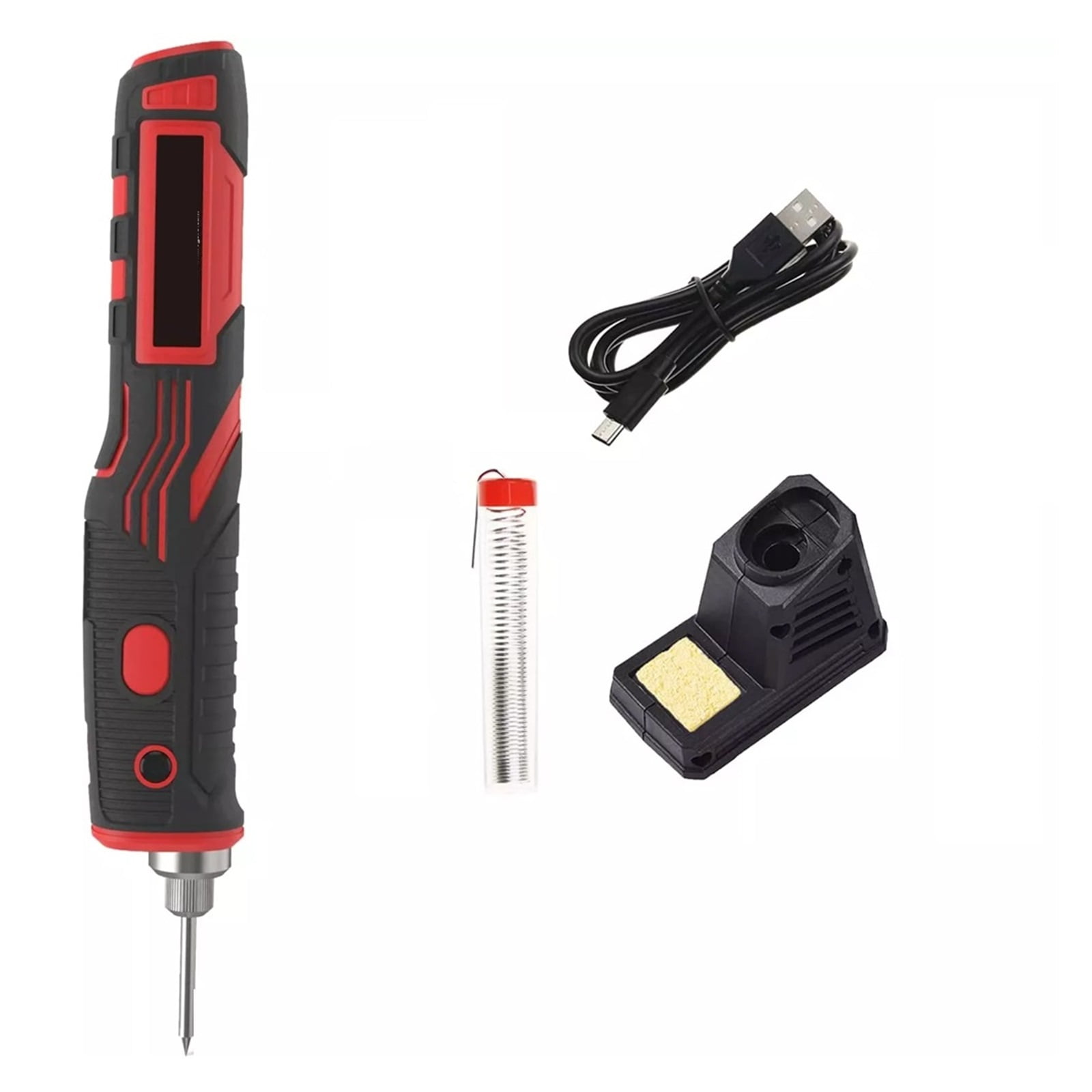 Cordless Soldering Iron Kit Upgraded Rechargeable Soldering Pen Professional Portable Wirless Repair Welding Tool ,Portable