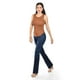 thumbnail image 4 of Blusa de canalé sin mangas /Juvenil, 0282 (Chedron) cafe M, 4 of 5