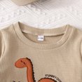 thumbnail image 5 of Xudanell Baby Boy Outfits 2 Piece Cartoon Set Baby Winter Clothes Dinosaur Pullover Sweatshirt Long Sleeve Shirts And Pants Clothing Set, 5 of 6
