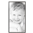 thumbnail image 2 of ArtToFrames 23" x 43" Black Square with Gold Beads Picture Frame, 23x43 inch Black Wood Poster Frame (WOM-5021),  Pack, 2 of 7