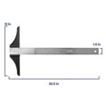 thumbnail image 4 of Inch/Metric Stainless Steel With Metal Head T-Square, 4 of 11