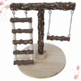 thumbnail image 1 of Parrot Swing Pet Bird Play D Ca Roc Ch Parrot Ding Rod Climbed Ladder For S Pet, 1 of 5