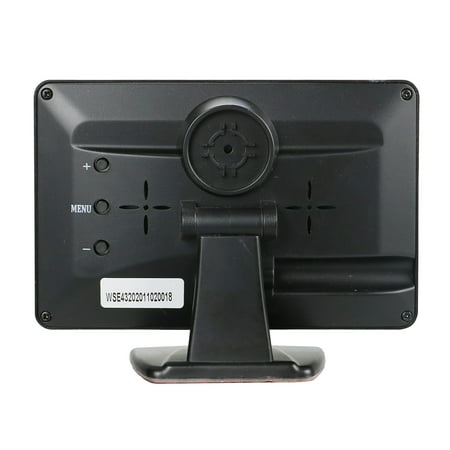 myGEKOgear - Solarst Wireless Solar Powered Backup Camera - Black