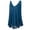 b-80Blue295, variant on FUYUDY Women Tank Top Versatile Trendy Elegant Scoop Neck Loose Fit Lace Patchwork Hem Camisole Comfortable Lightweight Vest Top For Ladies Everyday Wear,Blue,XXXXL