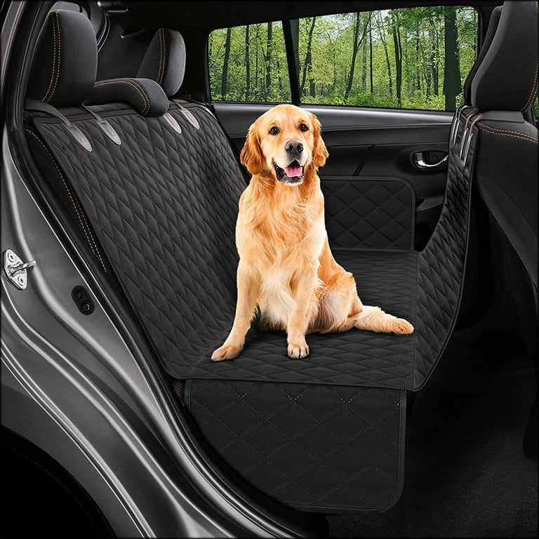 Dog Car Seat Cover for Back Seat for XL Cars, SUVs & Trucks - Durable Car  Cover Protector for Dogs, Nonslip Backseat Dog Hammock, Waterproof