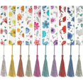 thumbnail image 1 of 10 Pcs Pressed Flower Bookmarks, Dried Flower Resin Bookmarks, Pressed Floral Reading Page Markers, 1 of 5