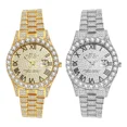 thumbnail image 1 of Reloj De Pulsera De Moda Con Fecha Y Diamantes Para Hombre, 1 of 8
