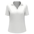 thumbnail image 3 of Callaway Apparel CGW780 Ladies Micro Texture Polo-White-2XL, 3 of 6