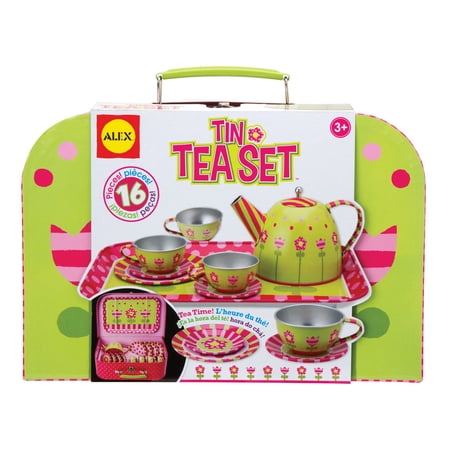 ALEX Toys Tin Toy Tea Set