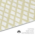 thumbnail image 4 of 2 x 3 Foot Heavy Duty Low Pile Area Rug - Ultra-Thin Non Slip Area Rug - Washable Cotton Indoor Rug for Front Door Foyer Rug for Entryway, 4 of 7