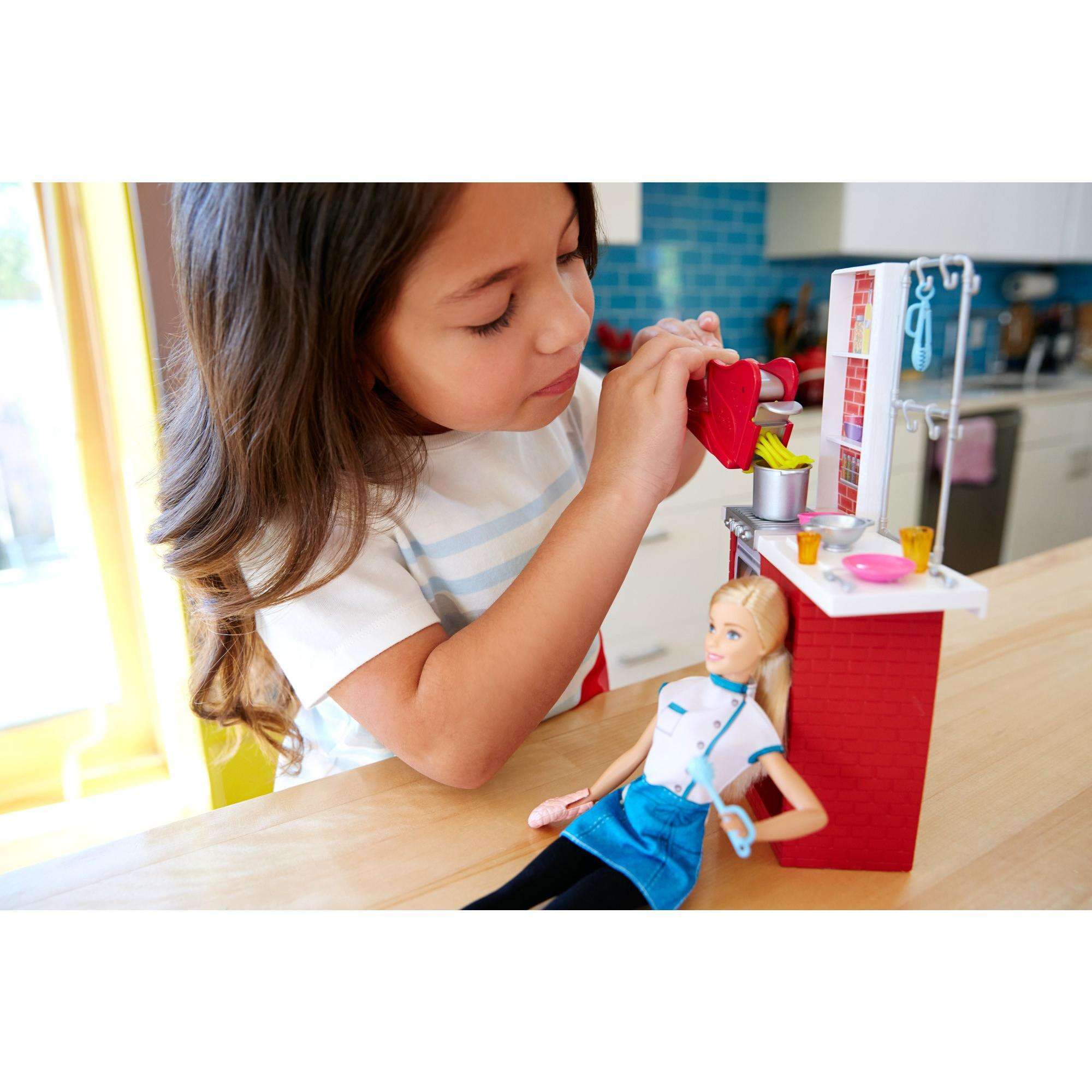 Barbie Spaghetti Chef Doll & Playset - image 3 of 14