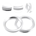 thumbnail image 3 of Unique Bargains 2 Pcs 56.1mm to 64.1mm Universal Car Hub Centric Rings Silver Tone, 3 of 6