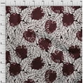 thumbnail image 4 of oneOone Polyester Spandex Brown Fabric Tropical Sewing Craft Projects Fabric Prints By Yard 56 Inch Wide, 4 of 4