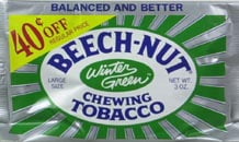 beech nut tobacco and baby food