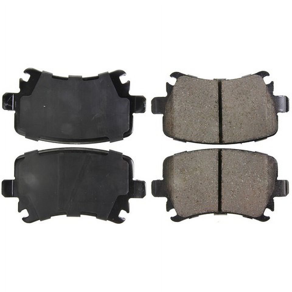 Centric 105.11081 Posi Quiet Ceramic Pads Fits select: 2015-2021 VOLKSWAGEN GTI, 2016-2017 VOLKSWAGEN GOLF