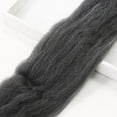 thumbnail image 4 of Zhuge Hilo de lana merino de 2,2 lb para hilar | Hilo grueso y suave para tejer a mano, mantas, núcleo de fieltro, relleno cardado, rosa, 4 of 4