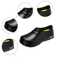 thumbnail image 6 of Waterproof Garden Clogs for Women Men EVA Slip On Mules with Arch Support Thick Bottom Non Slip Air Cushion Outdoor Home Sandals（Black，Size 7.5), 6 of 7