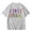 ZB Grey, variant on HCYSFG Girls Back To School T Shirts First Grade Letter Colorful School Theme Tees Crewneck Short Sleeve Regular Fit Classroom Outfit Tops