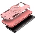 thumbnail image 5 of For iPhone 13 Pro Max Sturdy Bracket Kickstand Magnetic Hybrid - Pink, 5 of 5
