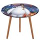 thumbnail image 1 of Baymax: Grandes héroes-theme Fitted Round Tablecloths Elastic Edged Table Covers Waterproof Table Cloth for Kitchen Holiday Party Tables Decor 120cm, 1 of 6